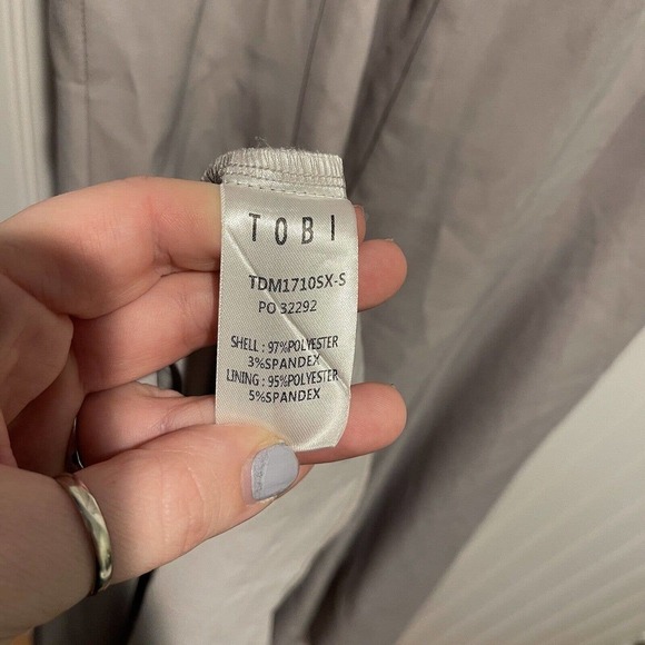 Tobi Gray Wild Thoughts Maxi Dress Size Medium - Picture 6 of 6